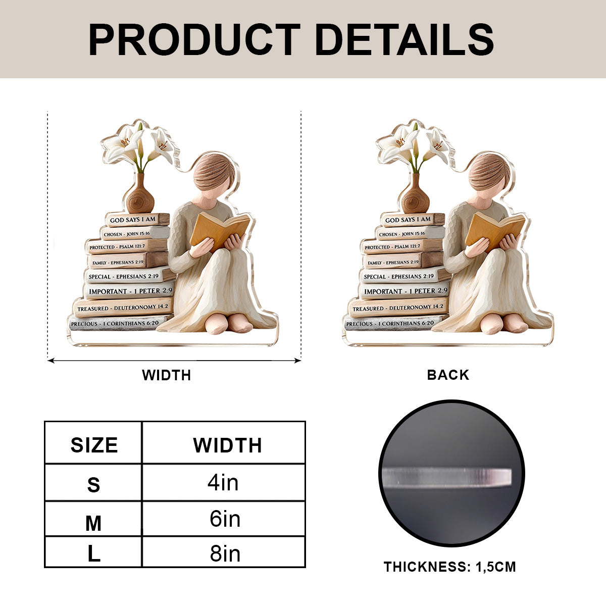 She Is Mom - Personalized Acrylic Plaque