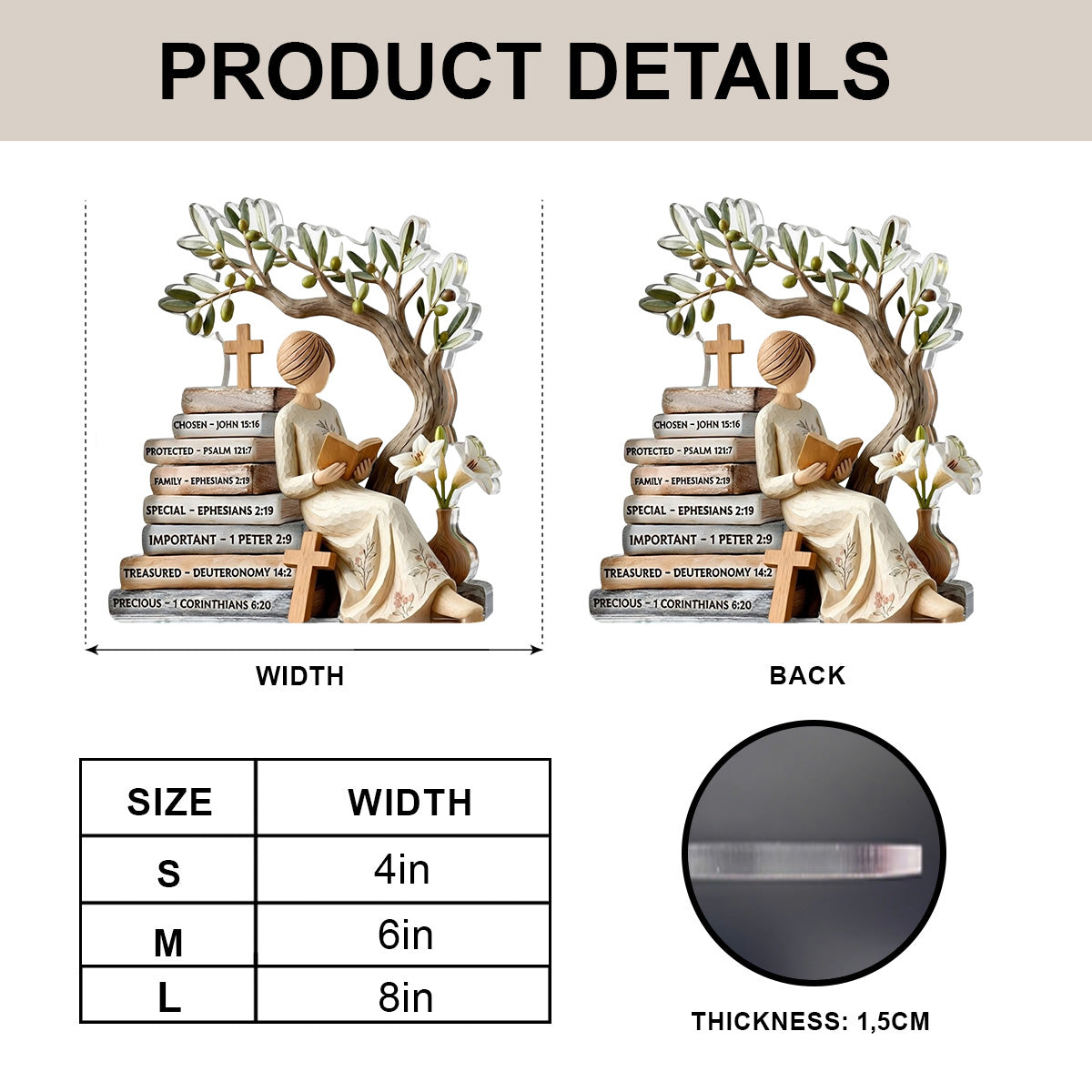 She Is Mom - Personalized Acrylic Plaque