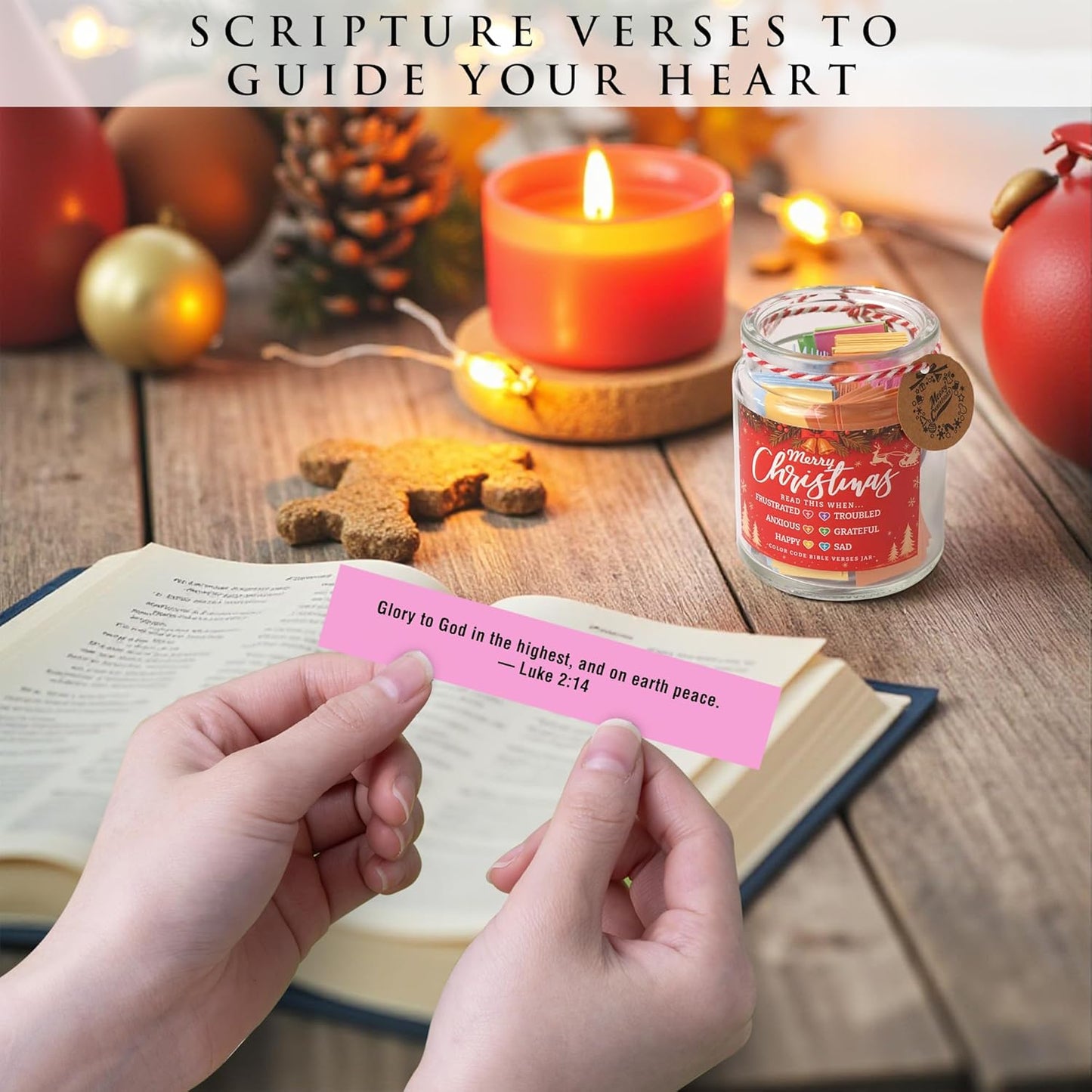 Christmas Bible Verse Jar