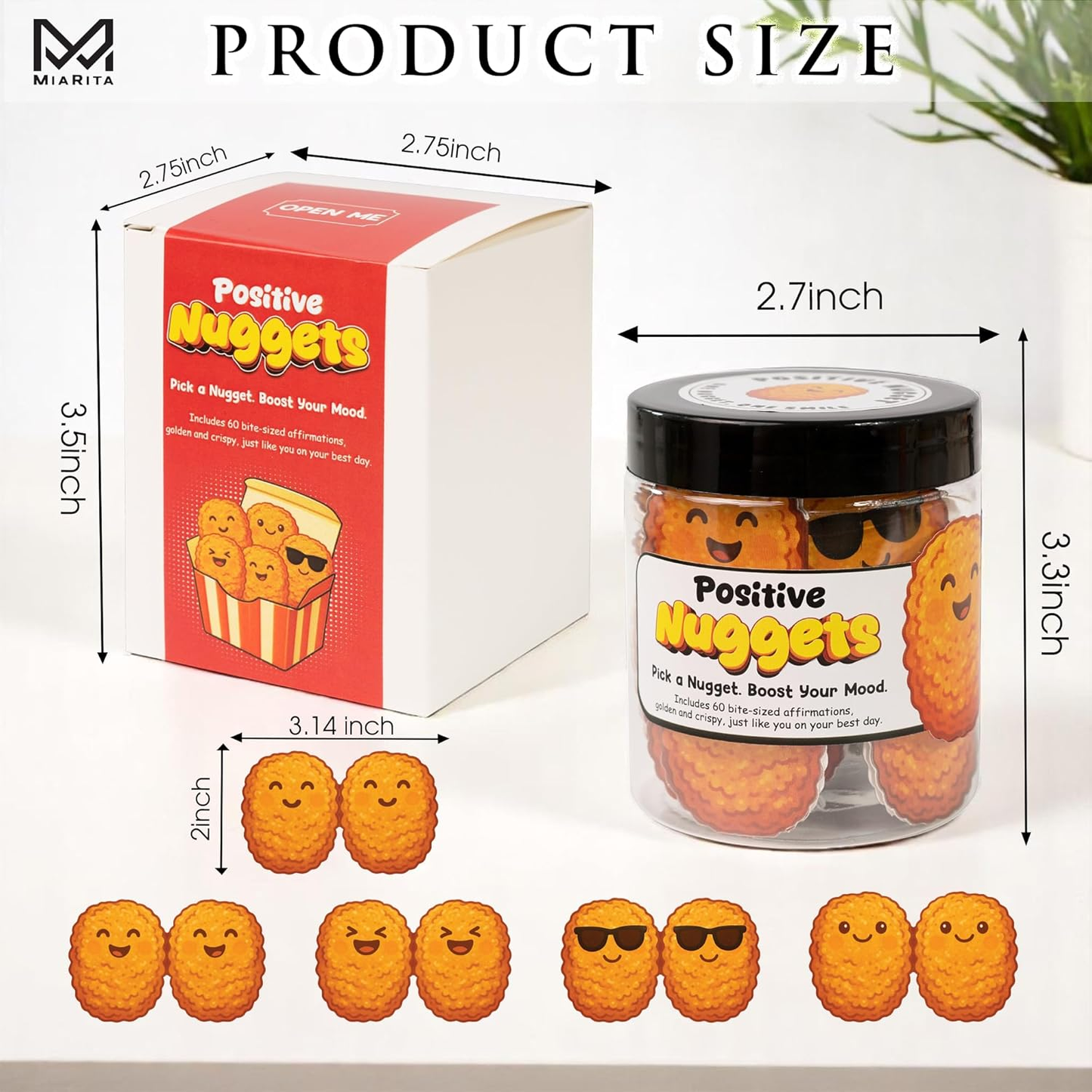 Positivity Nuggets Jar