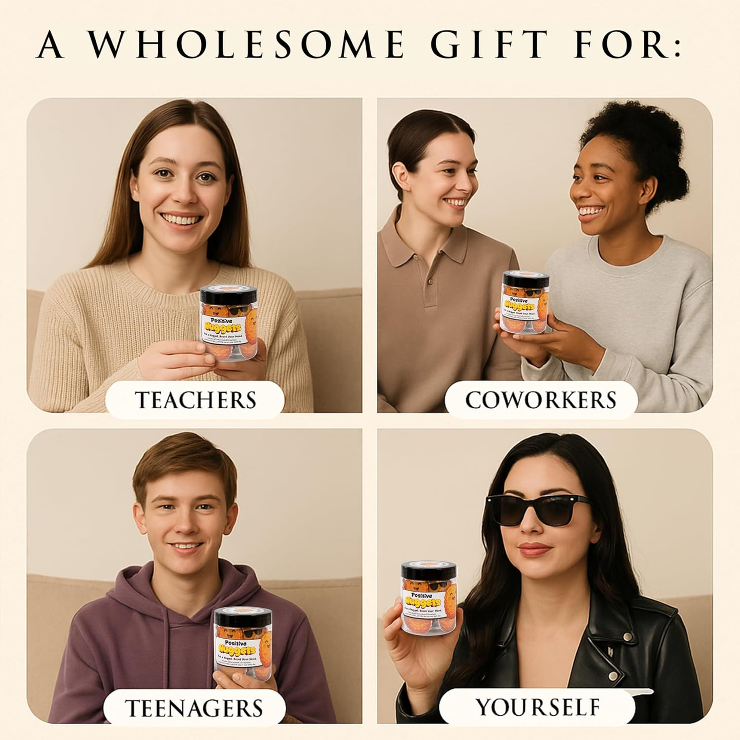 Positivity Nuggets Jar