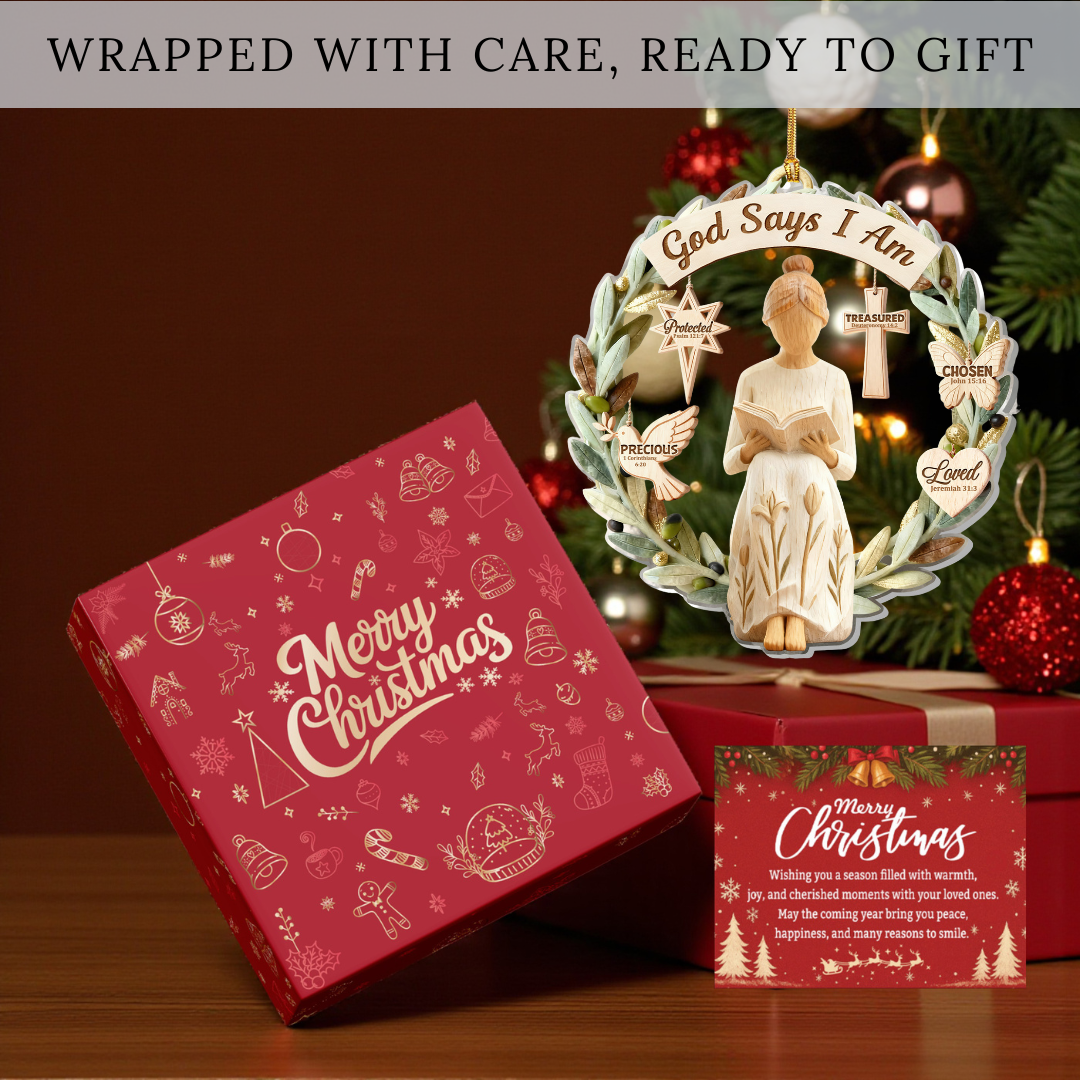 God Says I Am Ornament