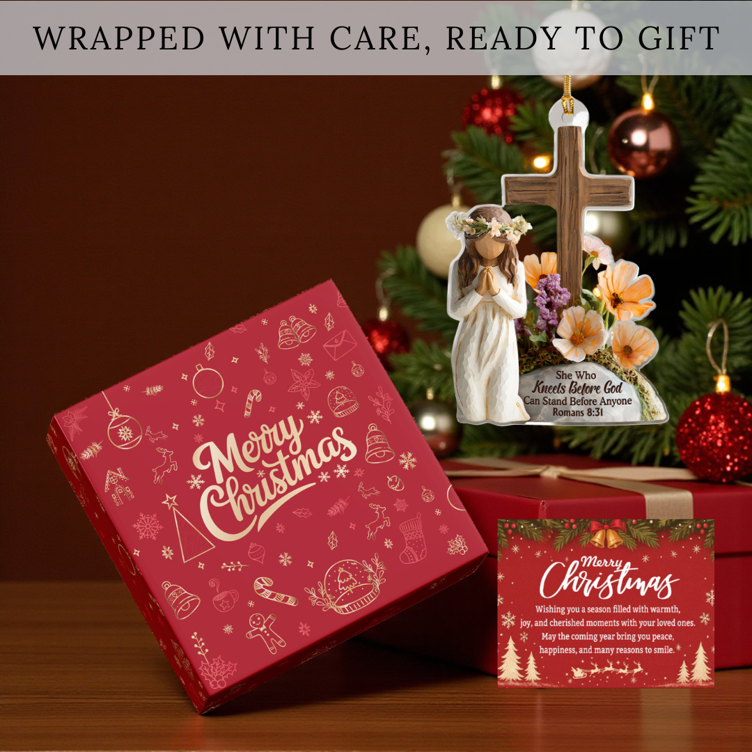 She Who Kneels Before God Ornament