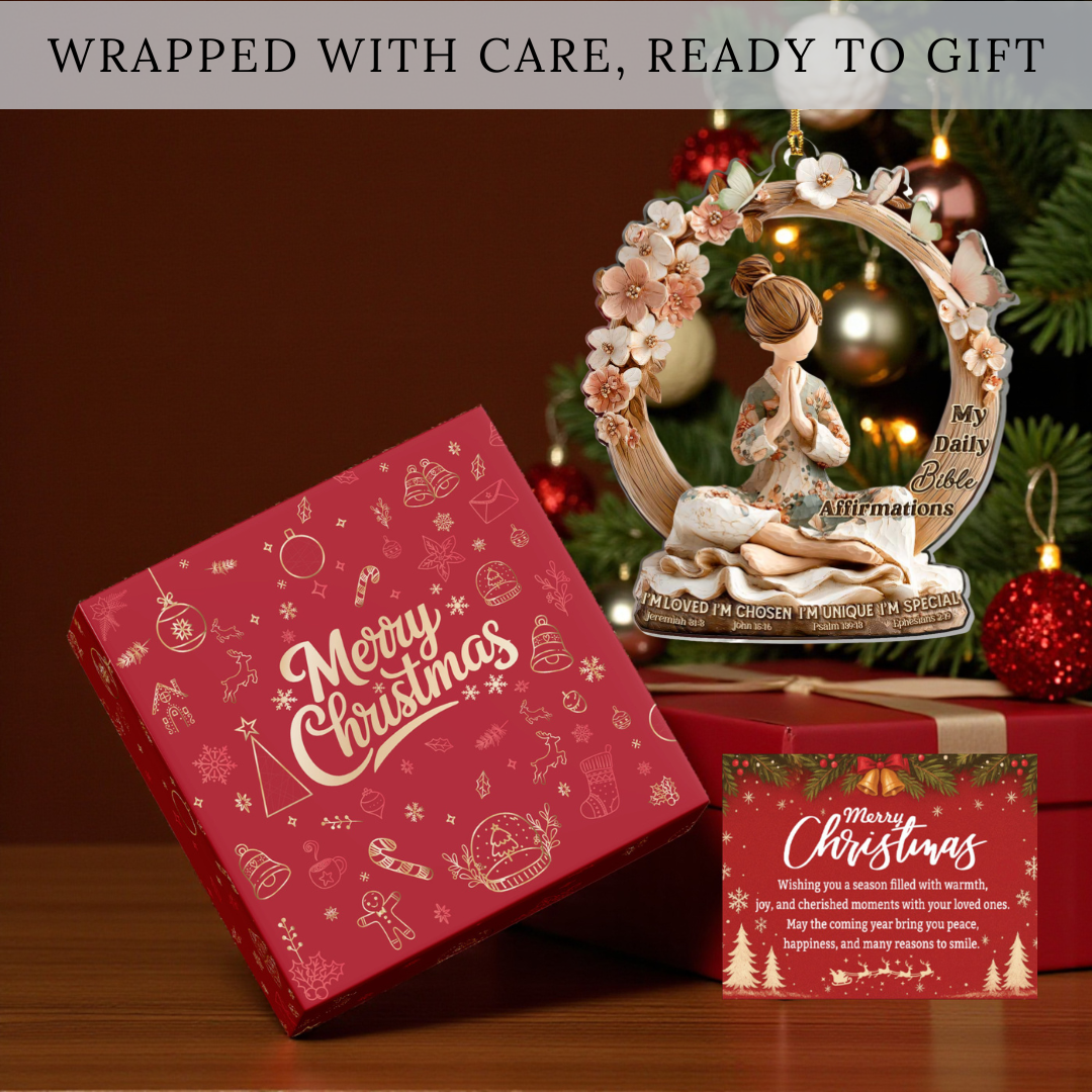 My Daily Bible Affirmations Ornament