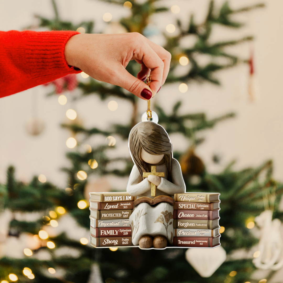 God Says I Am Ornament
