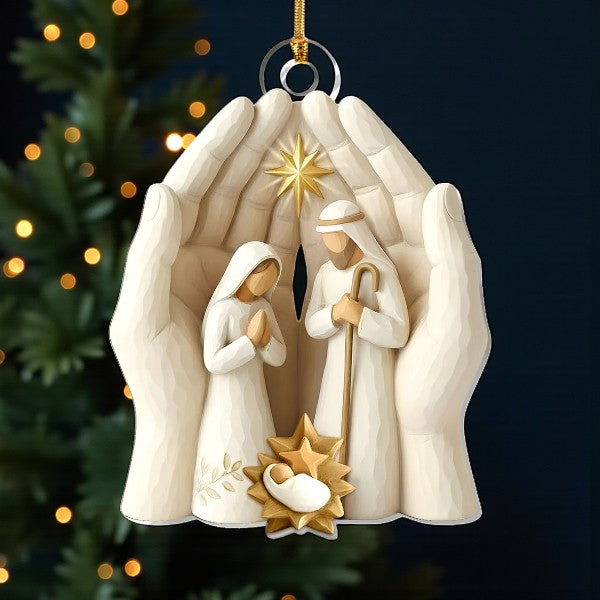 Nativity of Faith Ornament