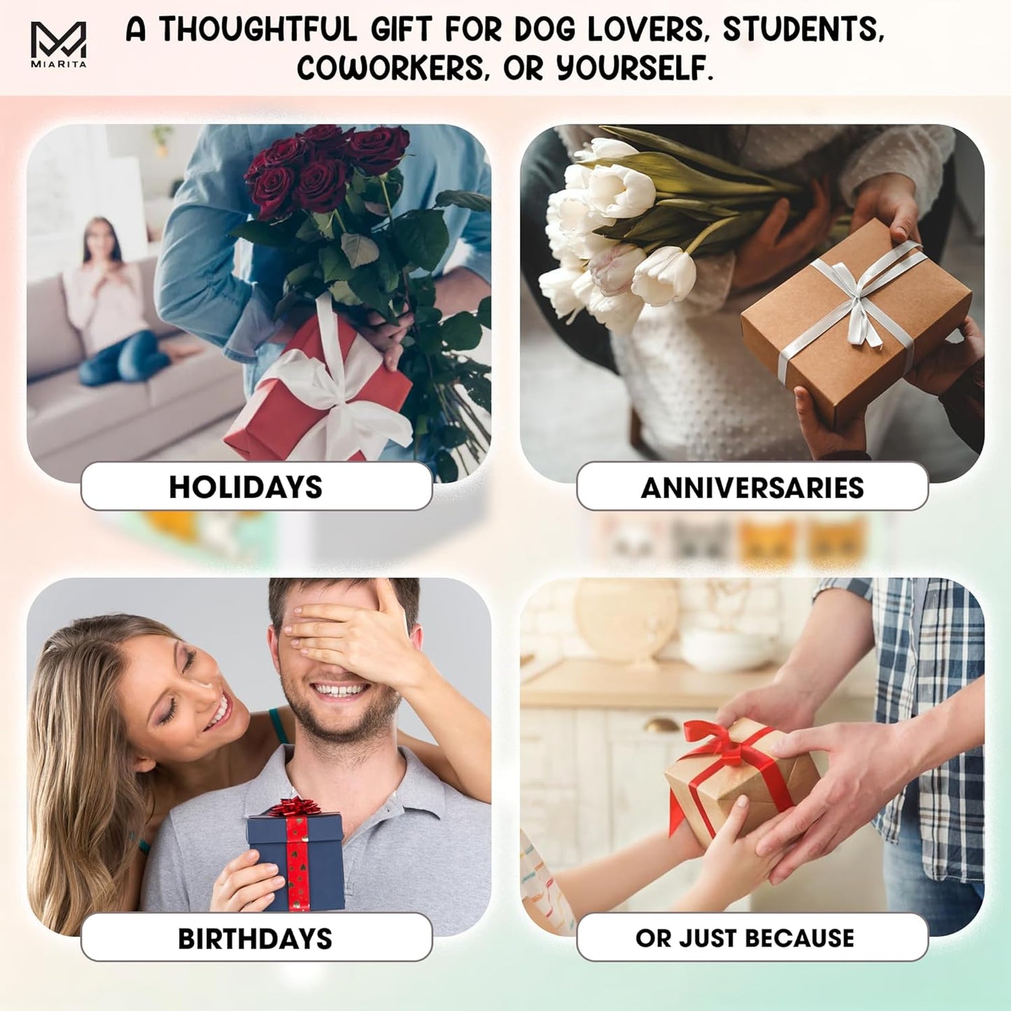 Positive Dachshund Jar – 60 Positive Affirmation Cards for Women, Mindfulness Cards, Stress Relief & Self Care Gifts for Women, Teen Girl, Birthday Gift for Her, Friendship Gift, Dachshund Gifts