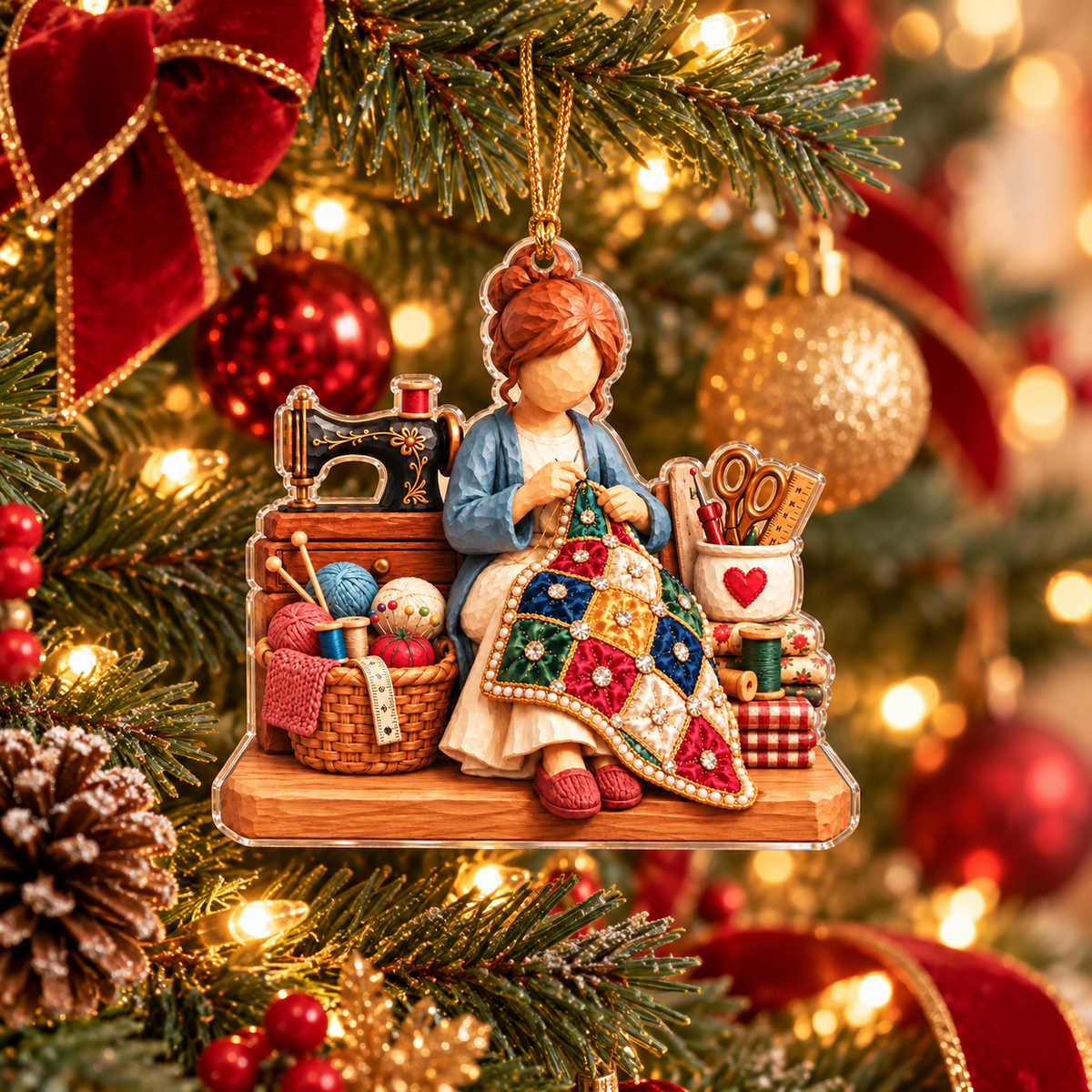 Threads of Faith – Quilting & Sewing Christmas Ornament