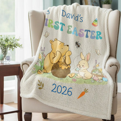Baby's First Easter - Personalized Blanket