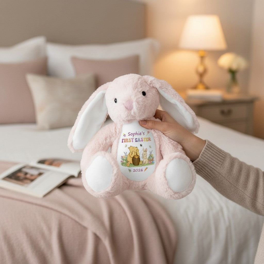 Baby's First Easter - Personalized Stuffed Bunny