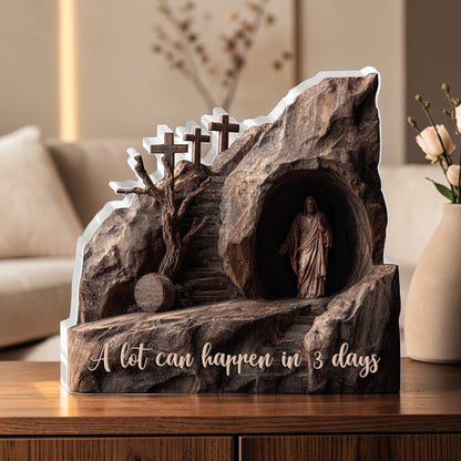 A Lot Can Happen In 3 Days - Acrylic Plaque