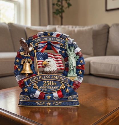 God Bless America - Personalized Acrylic Plaque