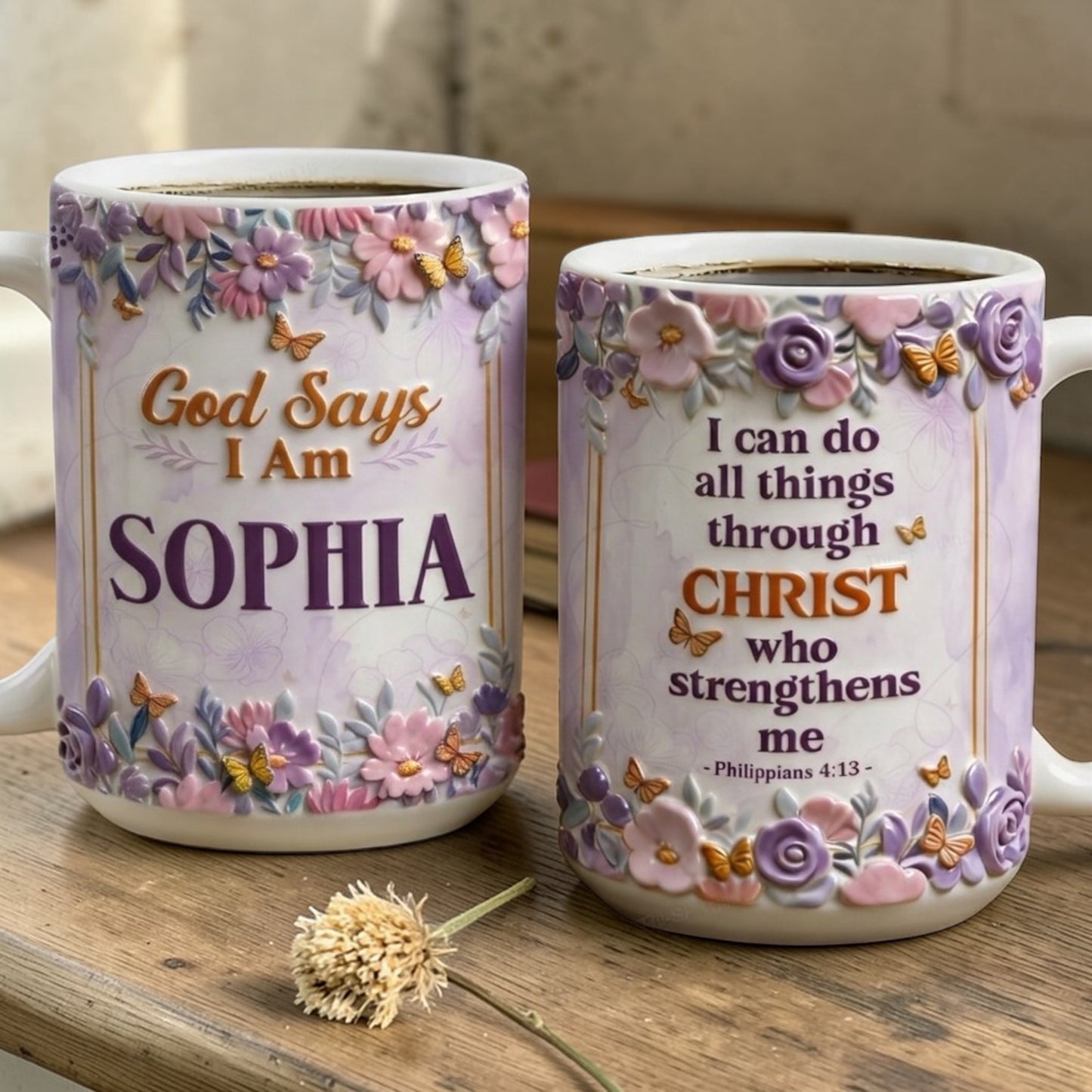I Can Do All Things Throung Christ - Personalized Mug