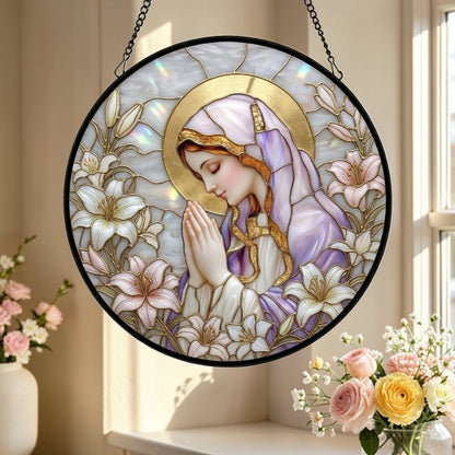 Grace - Glass Suncatcher