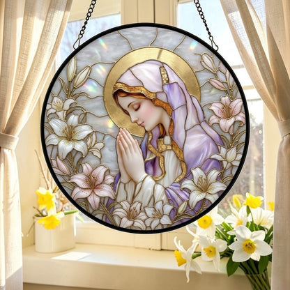 Grace - Glass Suncatcher