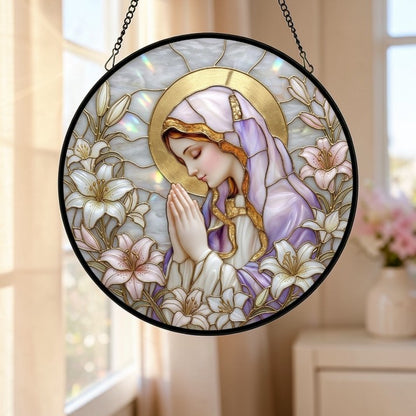 Grace - Glass Suncatcher