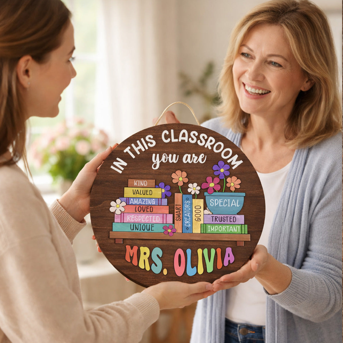 In This Classroom You Are - Personalized Door Sign