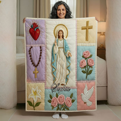 Maria - Personalized Sherpa Blanket