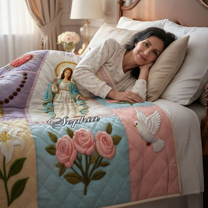 Maria - Personalized Sherpa Blanket