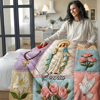 Maria - Personalized Sherpa Blanket