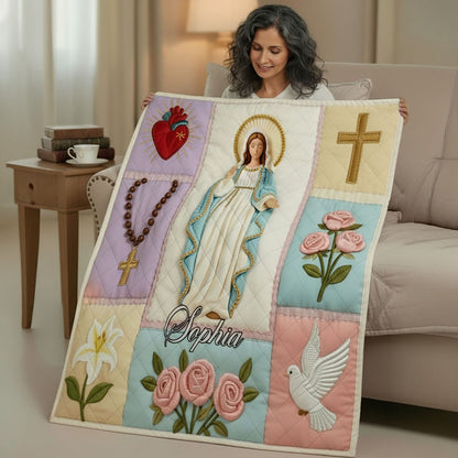 Maria - Personalized Sherpa Blanket
