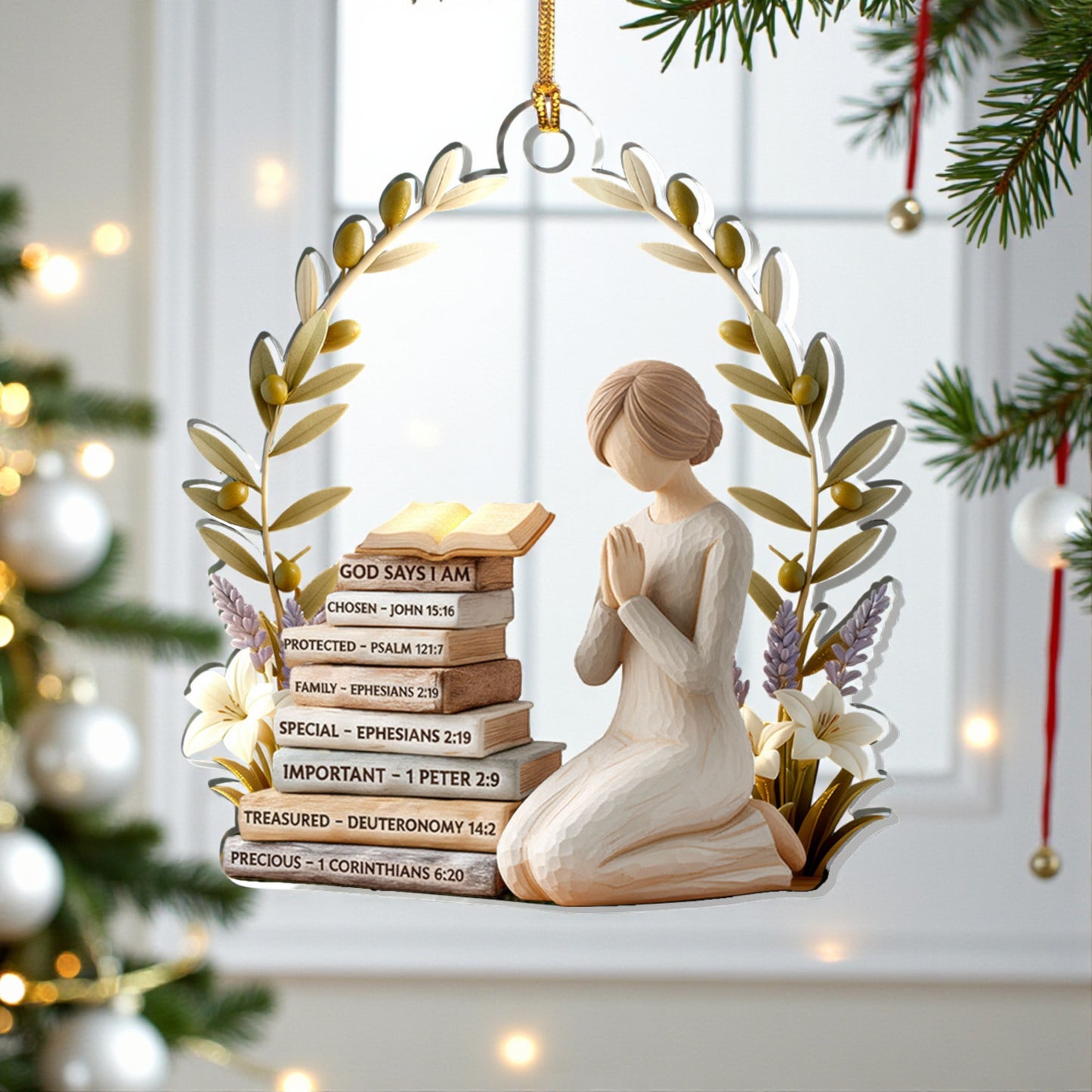 God Says I Am Ornament