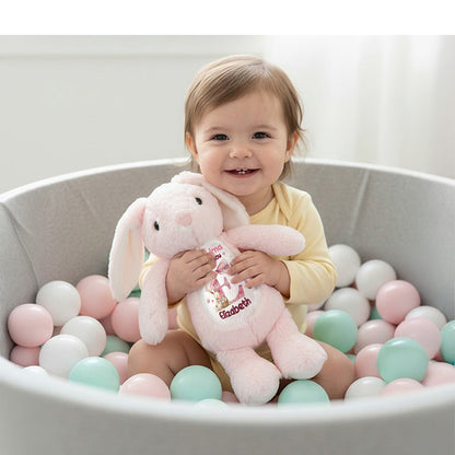 Grandma Loves You - Personalized Stuffed Bunny