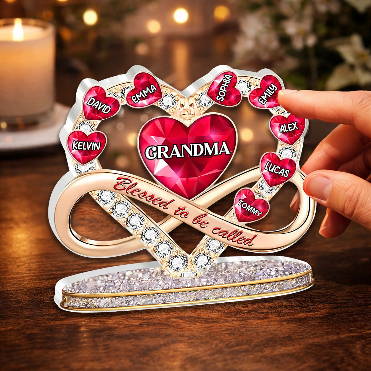 Blessed To Be Called - Personalized  Acrylic Plaque