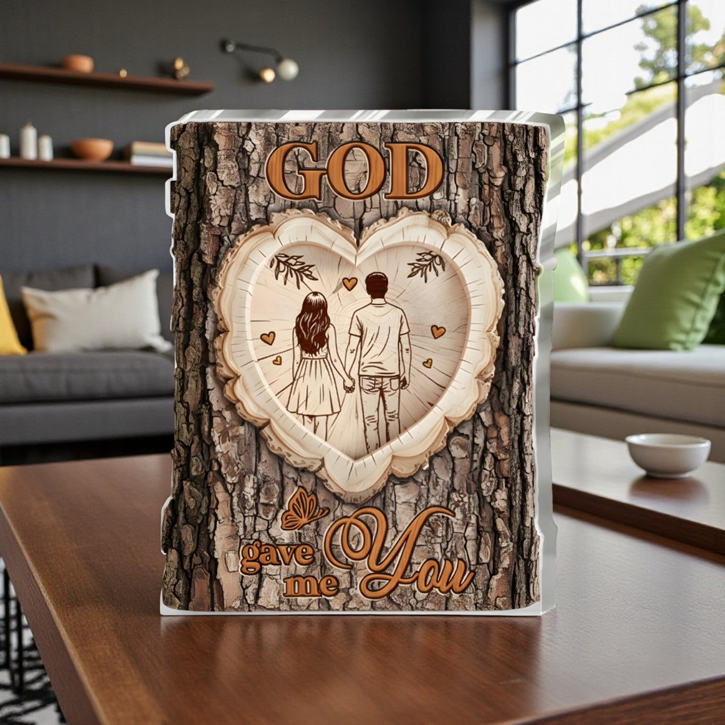 God Gave Me You - Acrylic Plaque