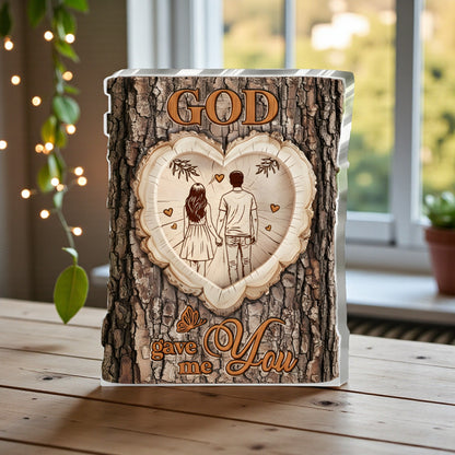 God Gave Me You - Acrylic Plaque