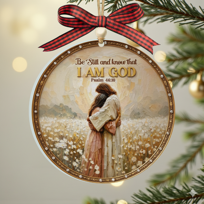 Be Still and Know that I Am God Ornament