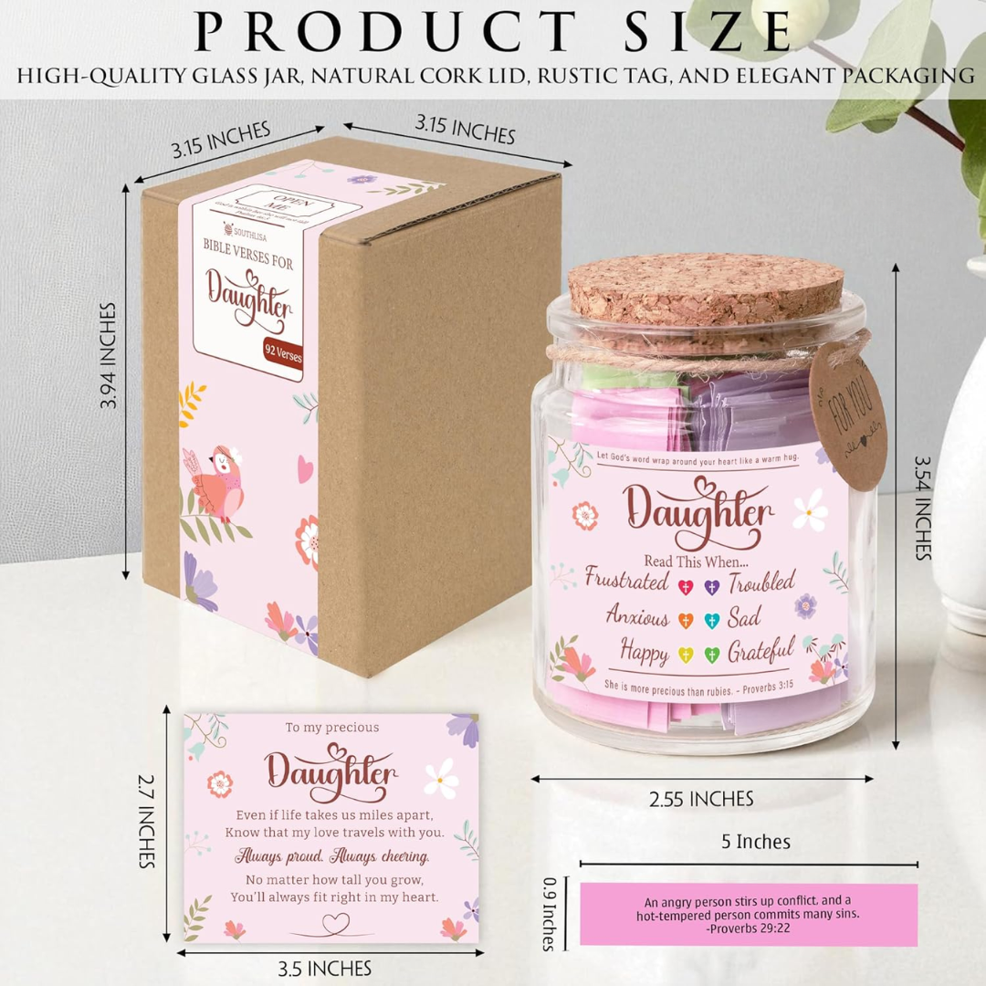 Bible Verse Jar for Daughter