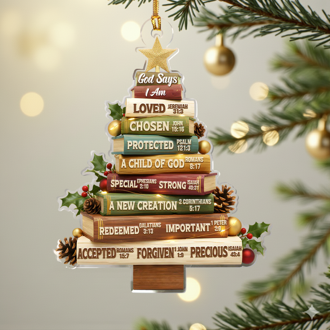 God Says I Am Ornament