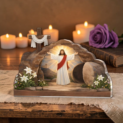 Jesus Resurrections - Acrylic Plaque