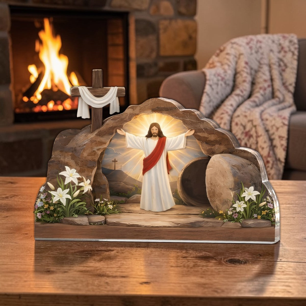 Jesus Resurrections - Acrylic Plaque