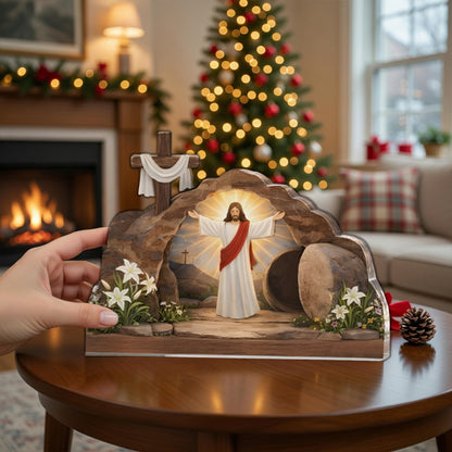 Jesus Resurrections - Acrylic Plaque