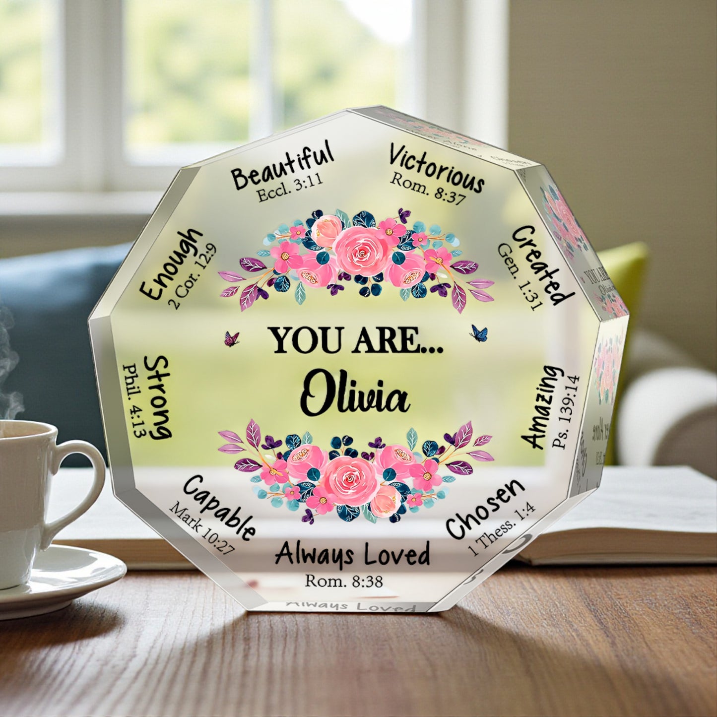 You Are -  Personalized Acrylic Plaque