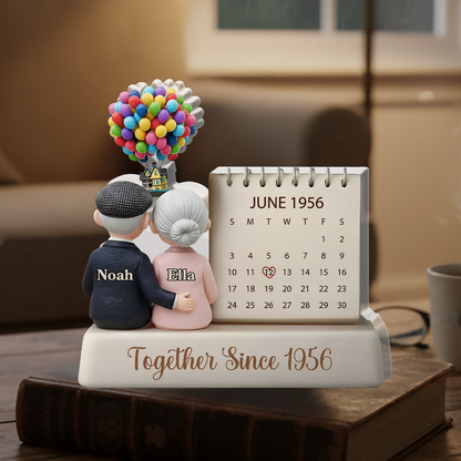 Together Since Anniversary Flat Sign - Personalized Acrylic Plaque