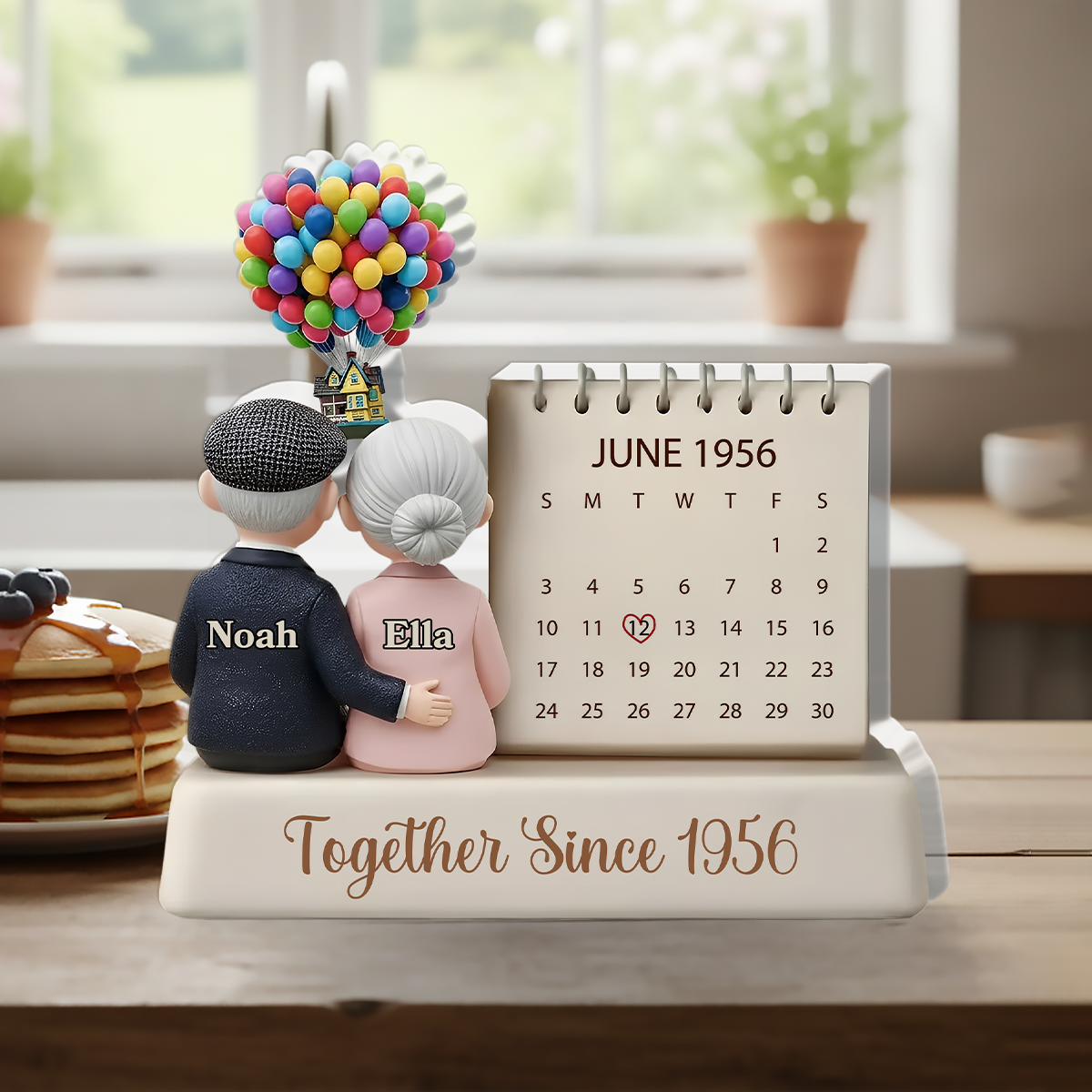 Together Since Anniversary Flat Sign - Personalized Acrylic Plaque