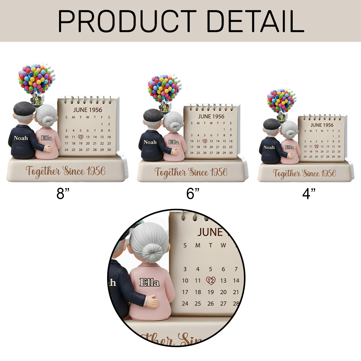 Together Since Anniversary Flat Sign - Personalized Acrylic Plaque