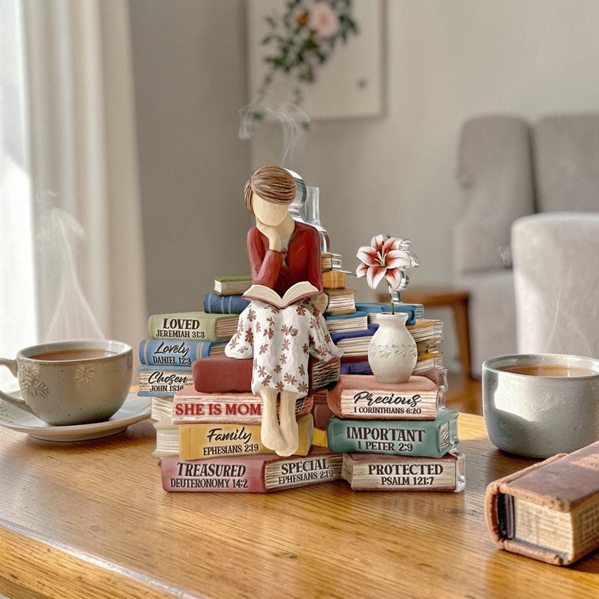 She Is Mom - Personalized  Acrylic Plaque