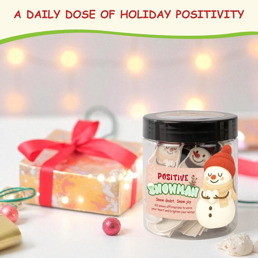 Positive Snowman Jar