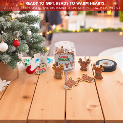 Positive Reindeer Jar