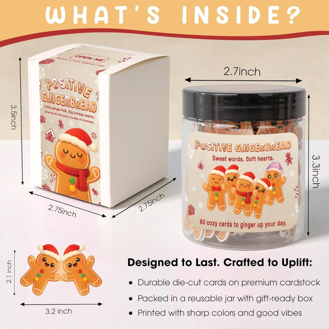 Positive Gingerbread Jar