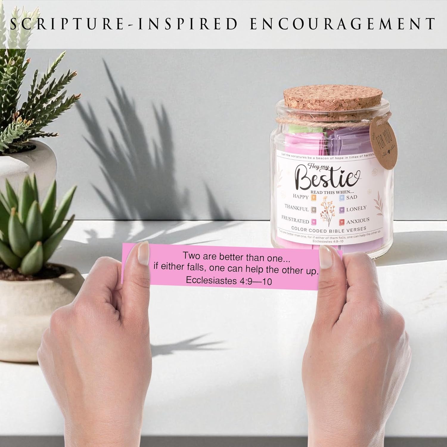 Bible Verse Jar for Best Friend 