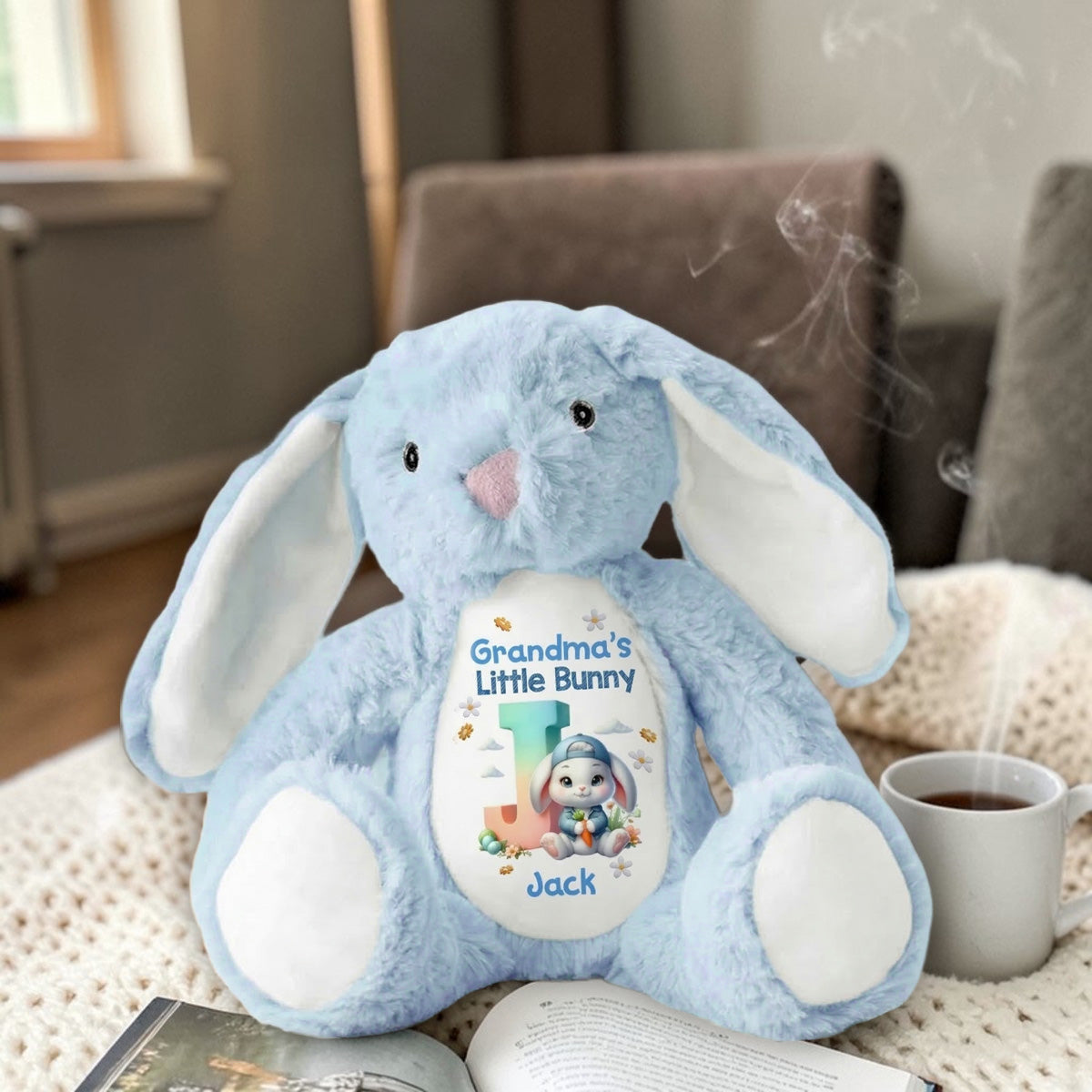 Grandma’s Little Bunny - Personalized Stuffed Bunny