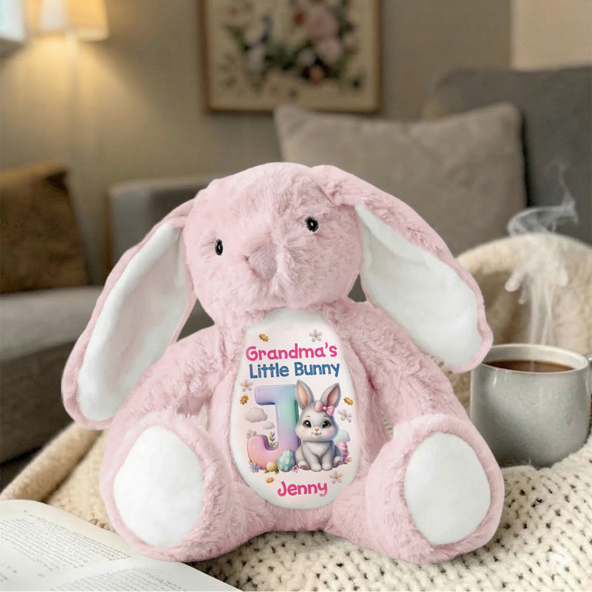 Grandma’s Little Bunny - Personalized Stuffed Bunny