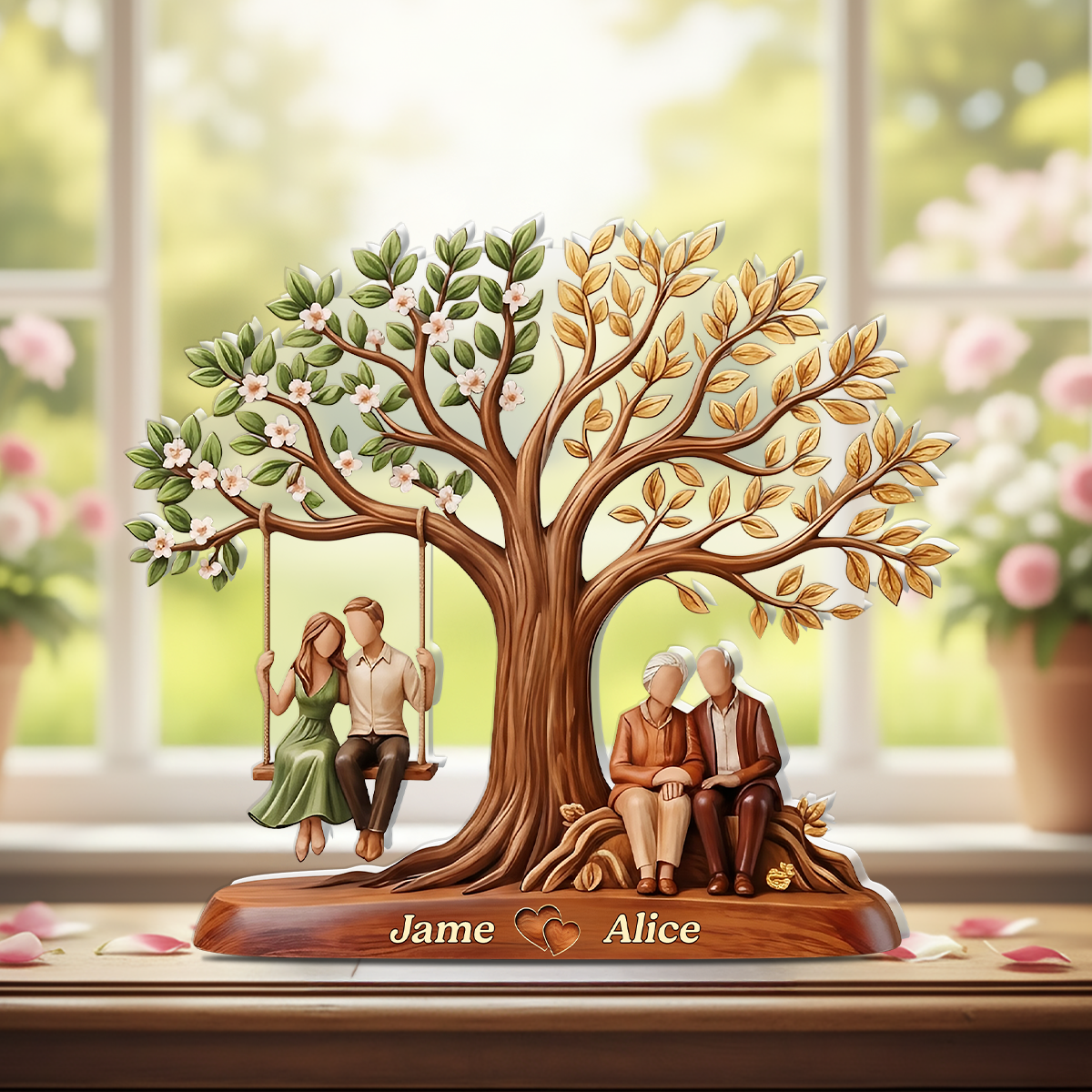 Our Love Story - Personalized Acrylic Plaque