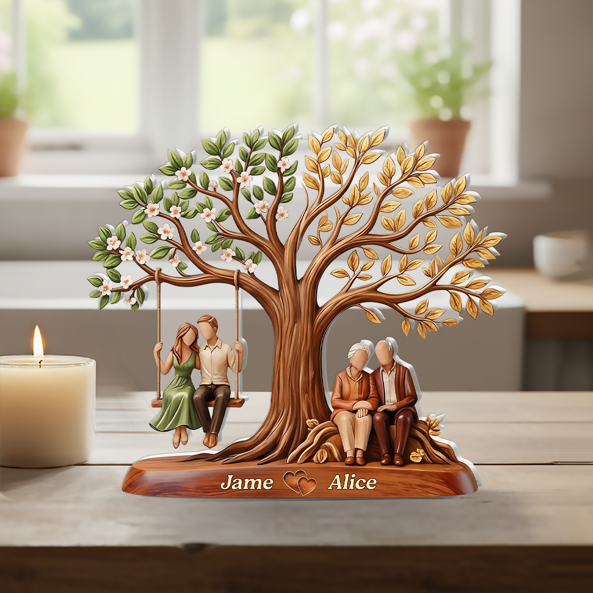 Our Love Story - Personalized Acrylic Plaque