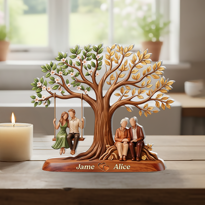 Our Love Story - Personalized Acrylic Plaque